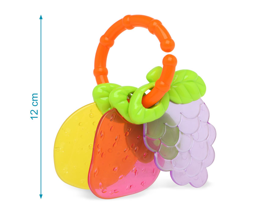 MORDEDOR CON FORMA DE FRUTAS 21X16CM 1603 KIOKIDS