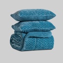 EDREDON JACQUARD IBAI AZUL KARAMELO