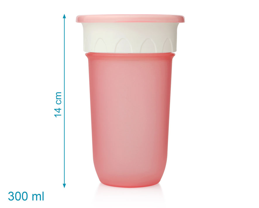 VASO STEP 3 300ML 2773 ROSA KIOKIDS
