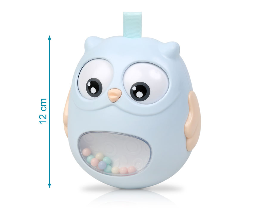 JUGUETE TENTETIESO BÚHO 14X12CM 3029 AZUL KIOKIDS
