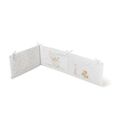 FUNDA NORDICA + ALMOHADA + CHICHONERA + RELLENO MOD MUSIC AND FRIENDS AZUL INTERBABY