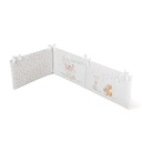 FUNDA NORDICA + ALMOHADA + CHICHONERA + RELLENO MOD MUSIC AND FRIENDS ROSA INTERBABY