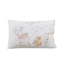 FUNDA NORDICA + ALMOHADA + CHICHONERA + RELLENO MOD MUSIC AND FRIENDS ROSA INTERBABY