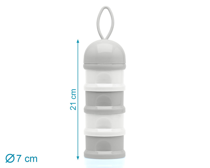DOSIFICADOR LECHE EN POLVO APILABLE 3766 GRIS KIOKIDS