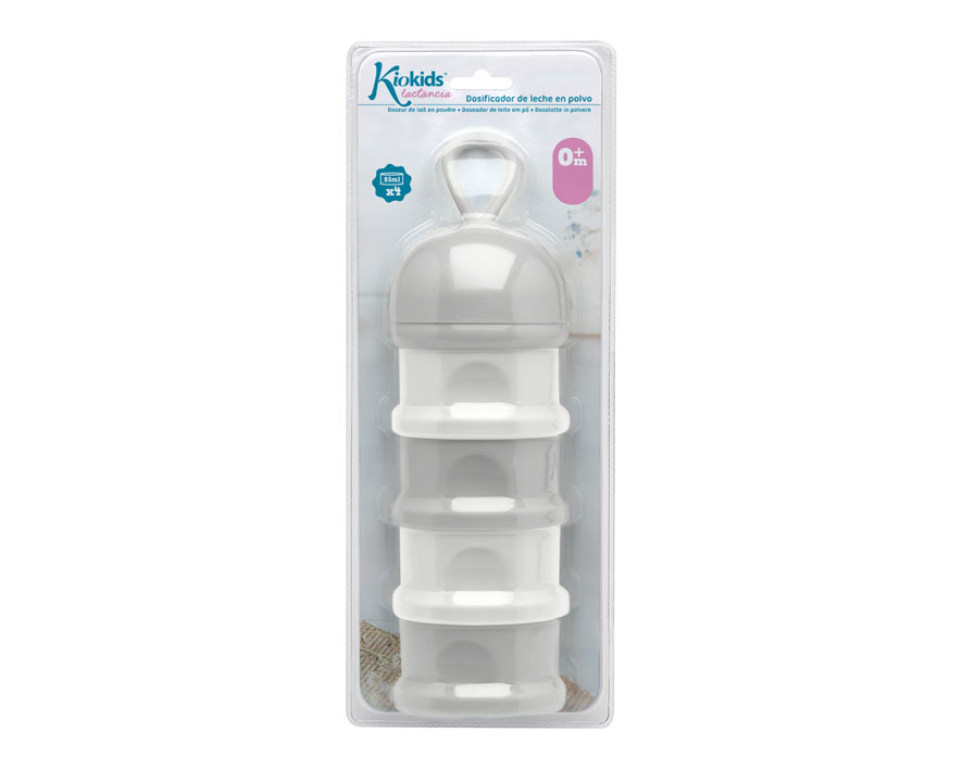 DOSIFICADOR LECHE EN POLVO APILABLE 3766 GRIS KIOKIDS
