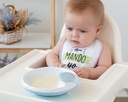 PLATO TÉRMICO CON VENTOSA ANTIVUELCO 17CM 3821 AZUL KIOKIDS