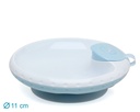 PLATO TÉRMICO CON VENTOSA ANTIVUELCO 17CM 3821 AZUL KIOKIDS