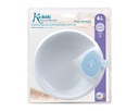 PLATO TÉRMICO CON VENTOSA ANTIVUELCO 17CM 3821 AZUL KIOKIDS