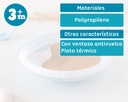 PLATO TÉRMICO CON VENTOSA ANTIVUELCO 17CM 3821 AZUL KIOKIDS