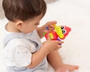 MORDEDOR MUSICAL DINOSAURIO ROJO 13X11CM 4108 KIOKIDS