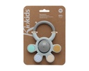 MORDEDOR SONAJERO DE SILICONA 4158 GRIS KIOKIDS