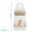 BIBERÓN 150ML CIERVO +0 MESES 4213 BEIGE KIOKIDS