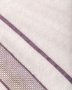 JUEGO DE TOALLAS JACQUARD ARET BLANCO DON ALGODÓN