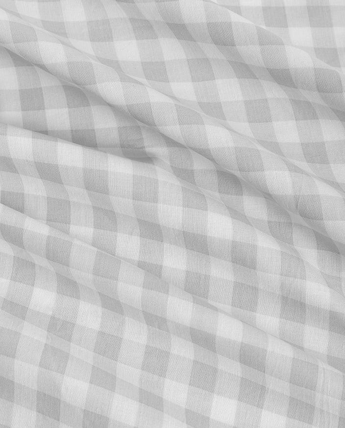 JUEGO SABANAS TELA 150 HILOS ELIA GRIS DON ALGODON