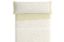 JUEGO DE SABANAS TELA 182 MULTICOLOR BURRITO BLANCO