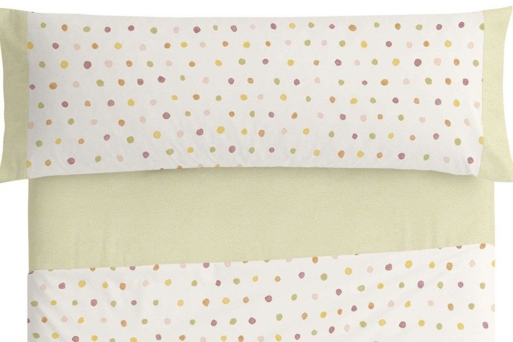 JUEGO DE SABANAS TELA 182 MULTICOLOR BURRITO BLANCO