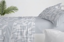 JUEGO DE SABANAS TELA 141 AZUL BURRITO BLANCO