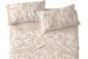JUEGO DE SABANAS TELA 141 ARCILLA BURRITO BLANCO