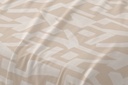 JUEGO DE SABANAS TELA 141 ARCILLA BURRITO BLANCO