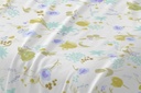 JUEGO DE SABANAS TELA 140 VERDE BURRITO BLANCO