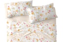 JUEGO DE SABANAS TELA 140 MELOCOTON BURRITO BLANCO