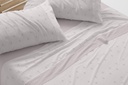 JUEGO DE SABANAS TELA DORVEL 871 NUDE BURRITO BLANCO