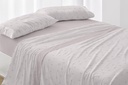 JUEGO DE SABANAS TELA DORVEL 871 NUDE BURRITO BLANCO