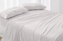 JUEGO DE SABANAS TELA DORVEL 869 NUDE BURRITO BLANCO