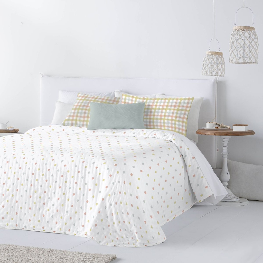 COLCHA IM BOUTI KRISTIN NARANJA FUN&amp;DECO
