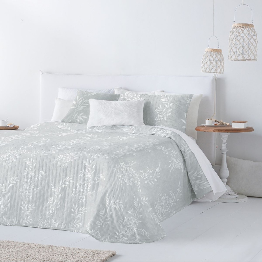 COLCHA IM BOUTI JULY GRIS FUN&amp;DECO