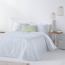 COLCHA IM BOUTI CYNTIA AZUL FUN&amp;DECO