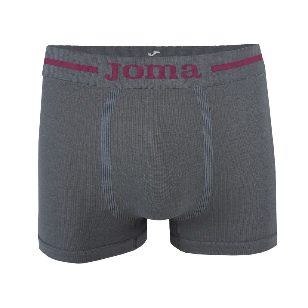 BOXER HOMBRE SIN COSTURAS PACK 2 JS8001B GRI/ANT JOMA