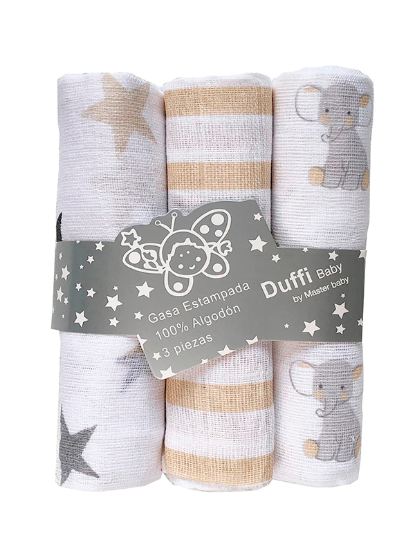 MUSELINA ESTAMPADA ALGODON 0706 DUFFI