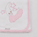 GASA F2 BORDADA LUNA 03 ROSA 65X65 MARTIFANEL