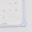 GASA F2 BORDADA TOPITOS 02 AZUL 65X65 MARTIFANEL