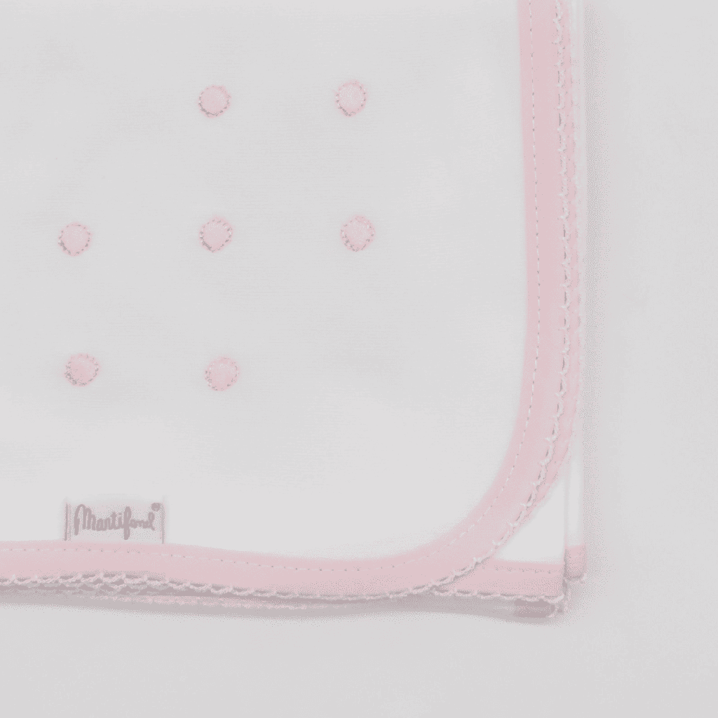 GASA F2 BORDADA TOPITOS 03 ROSA 65X65 MARTIFANEL