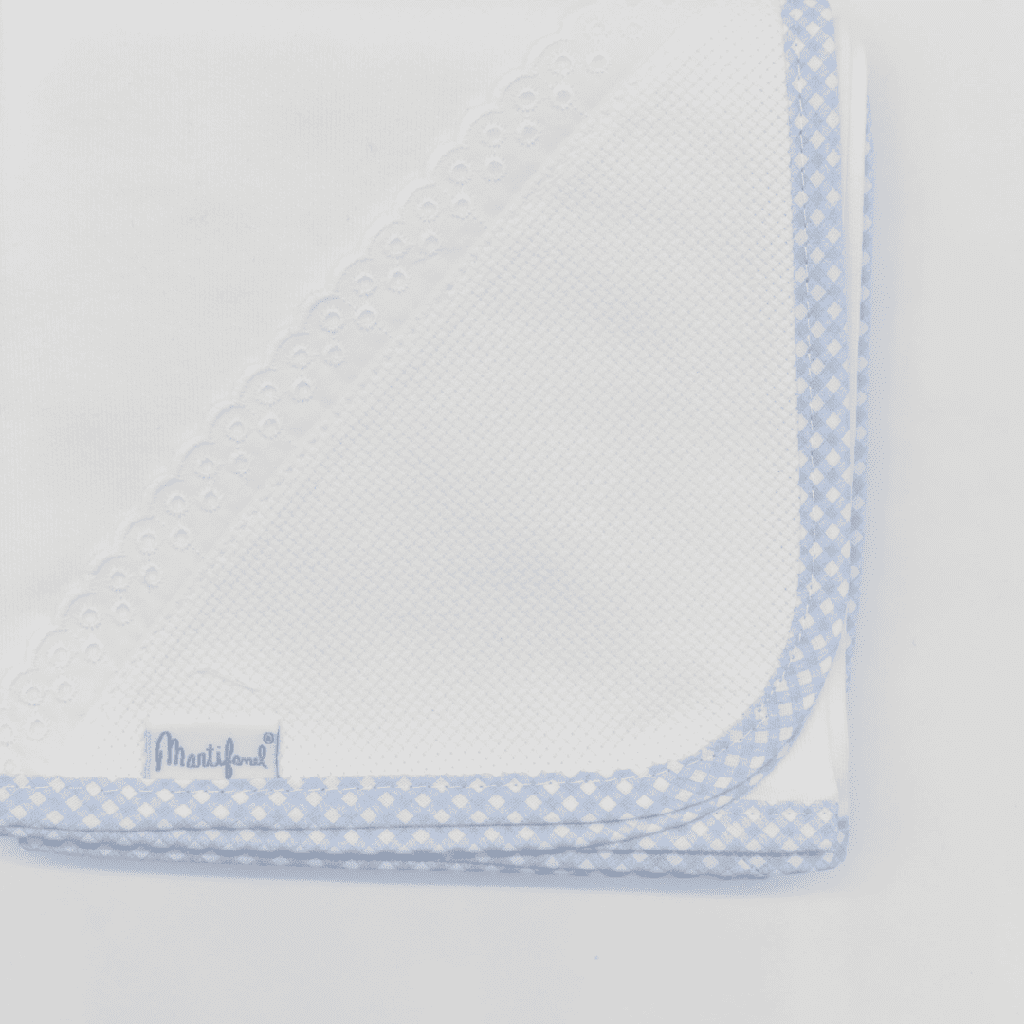 GASA F02 BI PARA BORDAR 65X65 BLANCO-AZUL MARTIFANEL