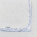 GASA F02 BI PARA BORDAR 65X65 BLANCO-AZUL MARTIFANEL