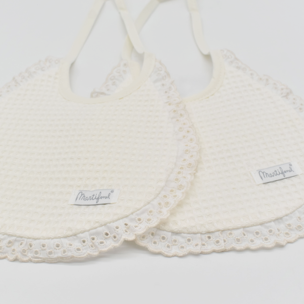PACK 2 BABEROS REF 8 1425/2 05 BEIGE MARTIFANEL