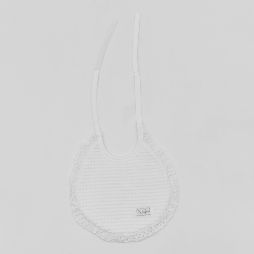 PACK 2 BABEROS REF 8 1425/2 01 BLANCO MARTIFANEL