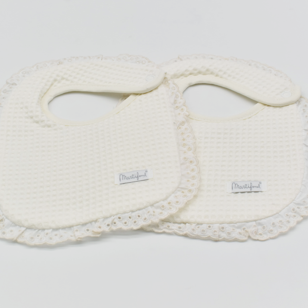 PACK 2 BABEROS REF 34 1425/2 05 BEIGE MARTIFANEL