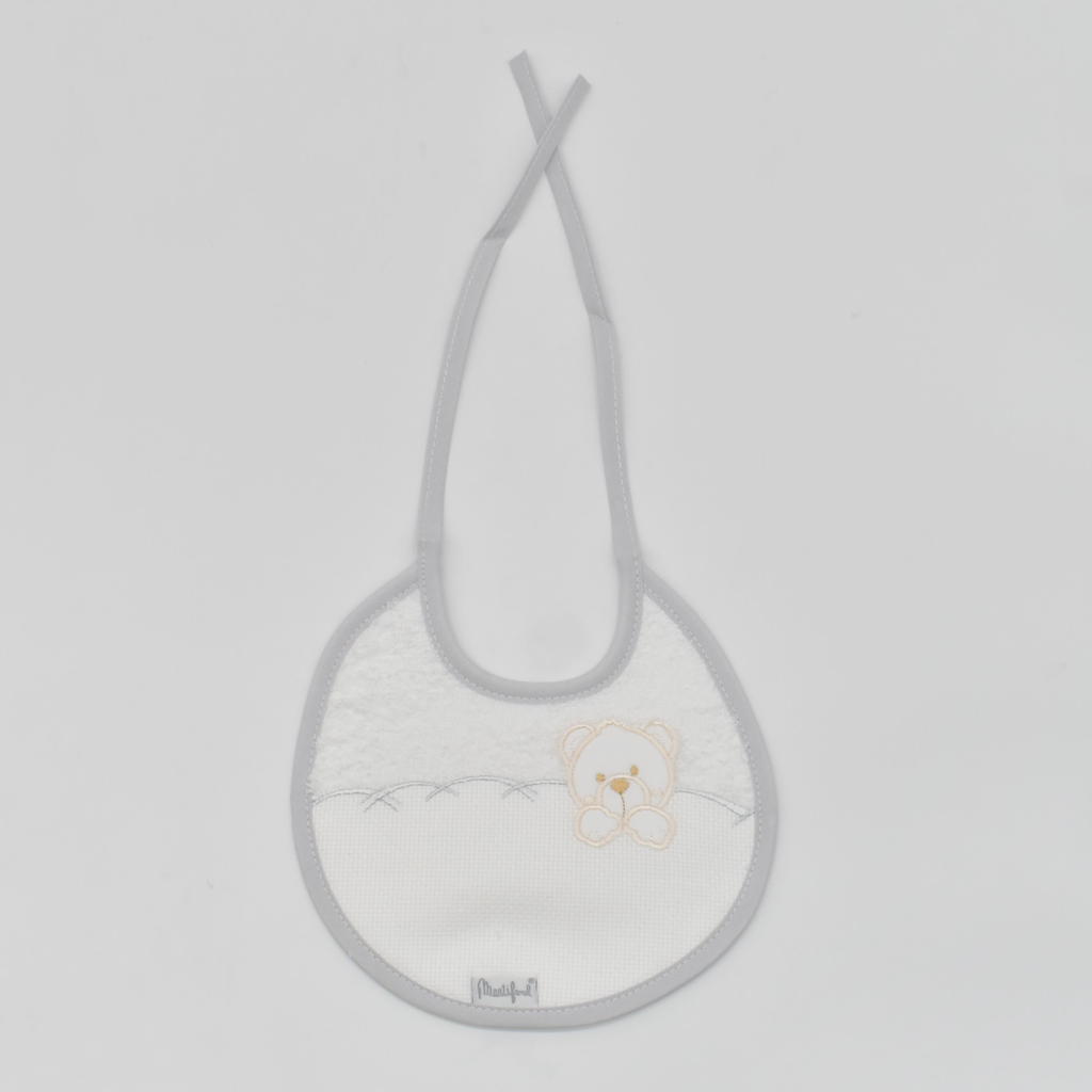 PACK 2 BABEROS 05 URSO BEIGE-GRIS MARTIFANEL