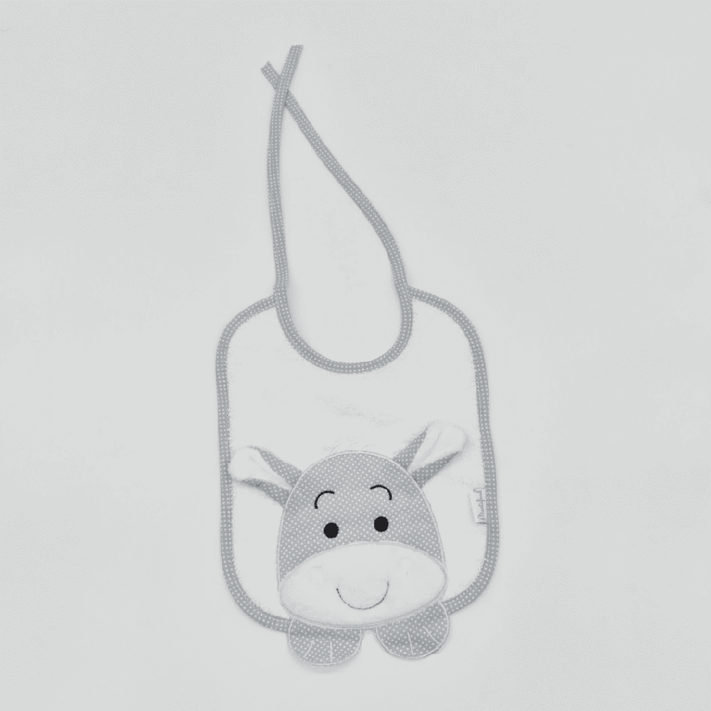 PACK 2 BABEROS 1 D BURRO/2 ROSA-GRIS MARTIFANEL