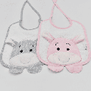 PACK 2 BABEROS 1 D BURRO/2 ROSA-GRIS MARTIFANEL