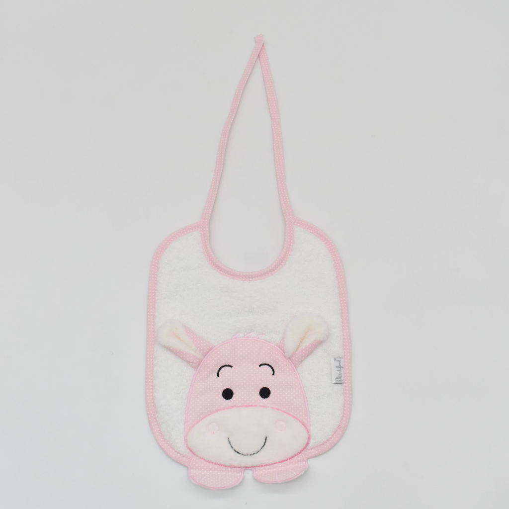 PACK 2 BABEROS 1 D BURRO/2 ROSA-BEIGE MARTIFANEL