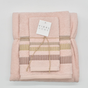 JUEGO DE TOALLAS 3PZ CHLOE ROSA VIDAL HOME