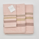 JUEGO DE TOALLAS 3PZ CHLOE ROSA VIDAL HOME