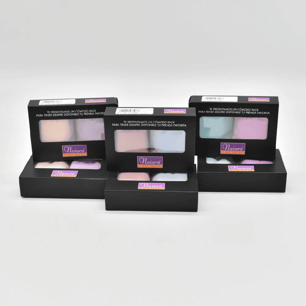 BRAGA NIÑA LISA PACK 2 ALG. ELAS. 708 COLORES NAIARA