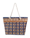 BOLSO ESTAMPADO DE PLAYA 40X60CM 06542 INDIA SUN&amp;SURF