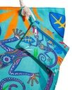 BOLSO ESTAMPADO DE PLAYA 40X60CM 06544 LAGARTIJA SUN&amp;SURF